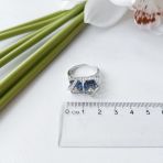 Серебряное кольцо с мистик топазом 10.899ct, вес изделия 5,8 гр (2150770) 19 размер