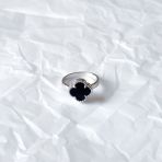 Серебряное кольцо с натуральным лазуритом, вес изделия 3,65 гр (60001922) 18 размер