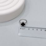 Срібне кільце з натуральним лазуритом, вага виробу 3,65 г (60001922) розмір 18