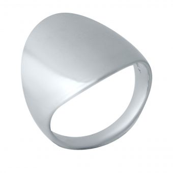 Серебряное кольцо с без камней, вес изделия 6,6 гр (2016359) 16.5 размер