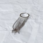 Серебряное кольцо с фианитами, вес изделия 3,97 гр (2152361) 17 размер