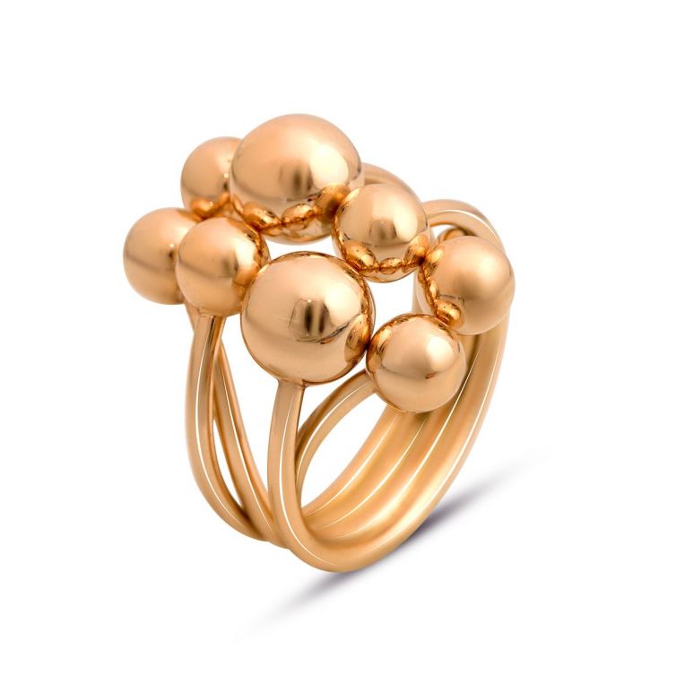 Золотое кольцо без камней (14591201) 18 размер
