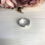 Серебряное кольцо с без камней, вес изделия 2,78 гр (2067825) 16.5 размер