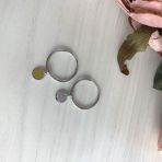 Срібні сережки без каменів (2023852)