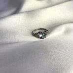 Серебряное кольцо с натуральным топазом 2.621ct, вес изделия 3,16 гр (2049388) 18 размер