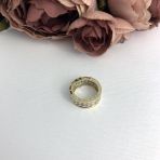 Золотое кольцо без камней (2093237) 19 размер
