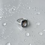 Серебряное кольцо с мистик топазом 8.181ct, вес изделия 4,97 гр (2151227) 17.5 размер