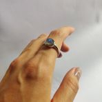 Серебряное кольцо с 1.683ct, вес изделия 2,71 гр (2122197) 18 размер