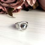 Серебряное кольцо с без камней, вес изделия 6,16 гр (2016304) 19 размер