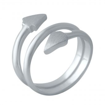 Серебряное кольцо с без камней, вес изделия 4,45 гр (2016335) 17.5 размер