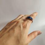 Серебряное кольцо с опалом 1.446ct, вес изделия 2,9 гр (2125525) 19 размер