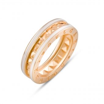 Золотое кольцо с емаллю (2093084) 17.5 размер