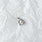 Срібна підвіска з перлом (2152644)