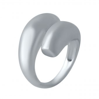 Серебряное кольцо с без камней, вес изделия 7,84 гр (2016380) 18.5 размер