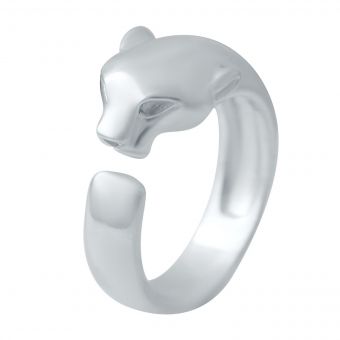 Серебряное кольцо с без камней, вес изделия 8,9 гр (2016427) 18 размер
