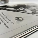 Серебряное кольцо с фианитами, вес изделия 2,01 гр (2138044) 15 размер