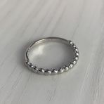 Серебряное кольцо с без камней, вес изделия 2,22 гр (2002130) 17.5 размер