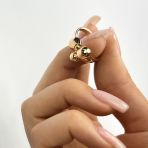 Золотое кольцо без камней (13415201) 17 размер