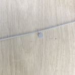 Срібний браслет без каменів, вага виробу 2,41 г (1994160) розмір 1720