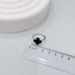 Срібне кільце з натуральним лазуритом, вага виробу 3,07 г (60001920) розмір 19