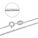 Серебряная цепочка с без камней, вес изделия 3,01 гр (2142775) 400 размер