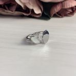 Серебряное кольцо с натуральным перламутром, вес изделия 3,11 гр (2037965) 18.5 размер