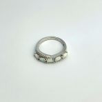 Серебряное кольцо с опалом 0.671ct, вес изделия 2,98 гр (2113645) 18 размер