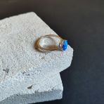 Серебряное кольцо с опалом 0.625ct, вес изделия 1,7 гр (2146971) 17.5 размер