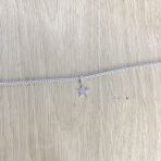 Срібний браслет без каменів, вага виробу 2,26 гр (1994184) розмір 1720