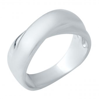Серебряное кольцо с без камней, вес изделия 5,28 гр (1941232) 18 размер