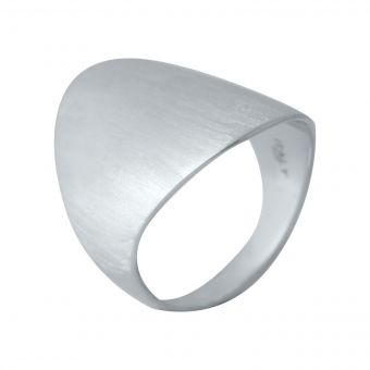 Серебряное кольцо с без камней, вес изделия 7,02 гр (2016328) 16.5 размер
