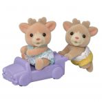 Ігровий набір Sylvanian Families Північні оленята-двійнята на машинці (5693)