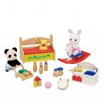 Дитяча ігрова кімната з пандою і кроликом Sylvanian Families ( 5709)