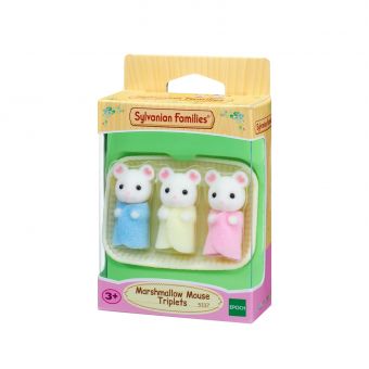 Трійня Білих мишенят Sylvanian Families (5337)