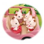 Рожевий автомобіль для пікніка Sylvanian Families (5535)