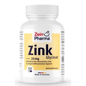 Цинк хелат ZeinPharma капсулы по 25 мг №120