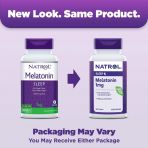 Мелатонін, 1 мг, Melatonin, Natrol, 90 таблеток