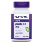 Мелатонін, 1 мг, Melatonin, Natrol, 90 таблеток