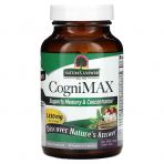 Когнітивний комплекс, підтримка пам'яті та мозку, CogniMax, Nature's Answer, 60 вегетаріанських капсул