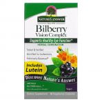 Комплекс для зору з чорницею, Bilberry Vision Complex, Nature's Answer, 60 вегетаріанських капсул