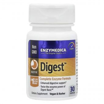 Травні ферменти (Формула Ензимів), Digest, Enzymedica, 30 капсул