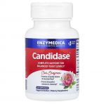 Кандидаза, Candidase, Enzymedica, 42 капсули