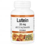 Лютеїн 20 мг, Lutein, Natural Factors, 30 желатинових капсул