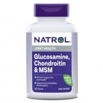 Глюкозамін, Хондроїтин та MSM, Glucosamine, Chondroitin & MSM, Natrol, 150 таблеток