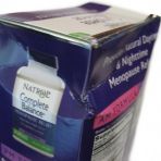 УЦІНКА Повний комплекс для полегшення Менопаузи, Complete Balance, Menopause Relief, Natrol, дві баночки по 30 капсул в кожній (м'ята коробка)