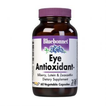 Антиоксидант для Очей з зеаксантин, Bluebonnet Nutrition, 60 рослинних капсул