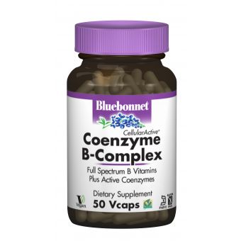 Коензим В-Комплекса, Cellular Active, Bluebonnet Nutrition, 50 гелевих капсул
