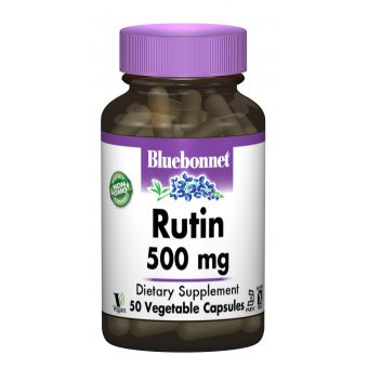Рутин 500мг, Bluebonnet Nutrition, 50 гелевих капсул