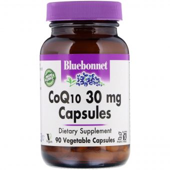 Коензим Q10 30мг, Bluebonnet Nutrition, 90 гелевих капсул