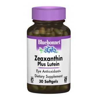 Зеаксантин + Лютеїн, Bluebonnet Nutrition, 30 желатинових капсул